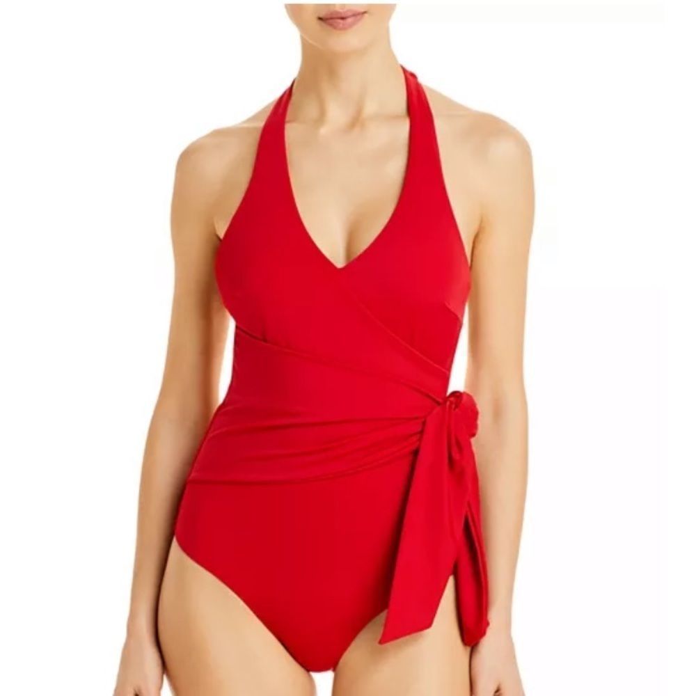 Onia Elena Halter One Piece Swimsuit size XS